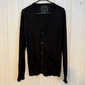 Jacobs by Marc Jacobs mens size small black 100% cashmere cardigan sweater